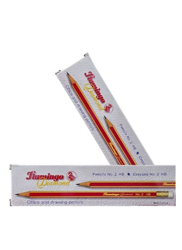 FLAMINGO PENCIL DIAMOND DRAWING  PACK OF 12  - Image 3