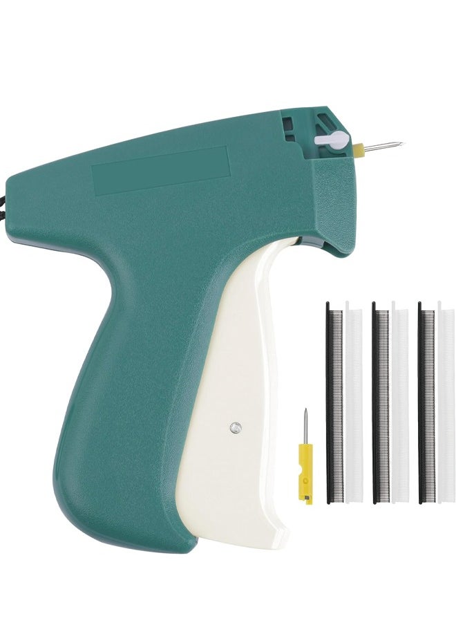 Generic - Fine Stitch Gun for Clothes, Micro Mini Stitch Tagging Gun for Clothing,Quilting Hemming Tools Quick Stitch Sewing Gun with 2 Fine Needles 1500 Black & 1500 White Micro Fasteners - Image 1