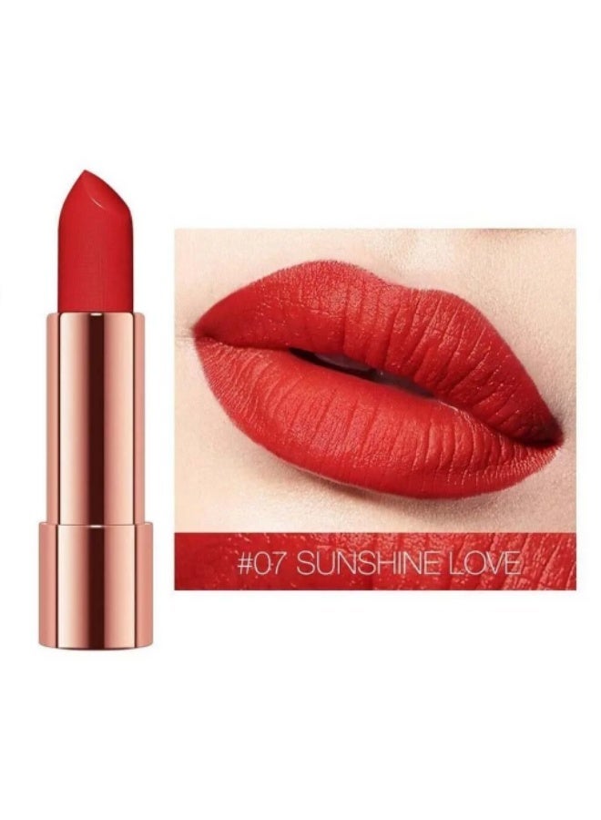 O.TWO.O Spoon Gold Brocade Velvet Lipstick 07 Sunshine Love - 4g - Image 2