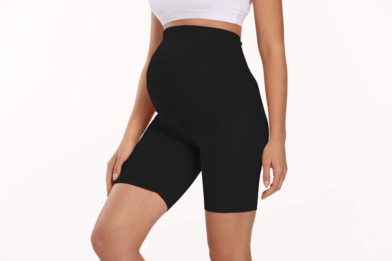 Slimming Maternity Pants Yoga Fitness Light gray  - Image 3