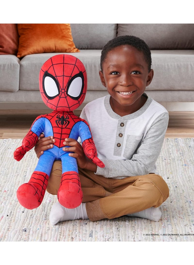 MARVEL Spidey N Friends Plush Spidey 19-Inches | Spiderman Plush Toy | Soft Toy | Plush Toy for Kids  - Image 2