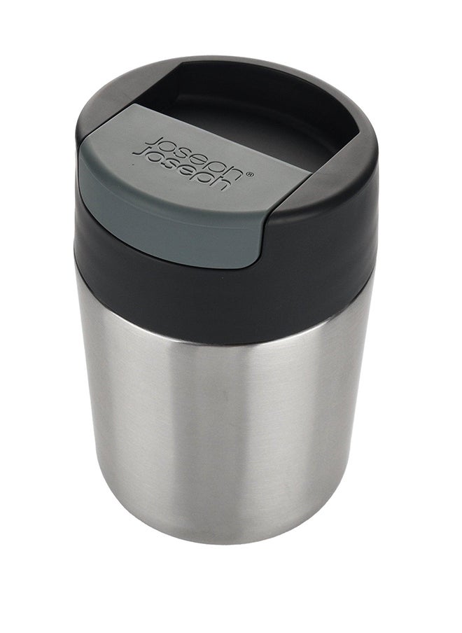 Joseph Joseph - Steel Travel Mug 340 ml Capacity Anthracite - Image 1