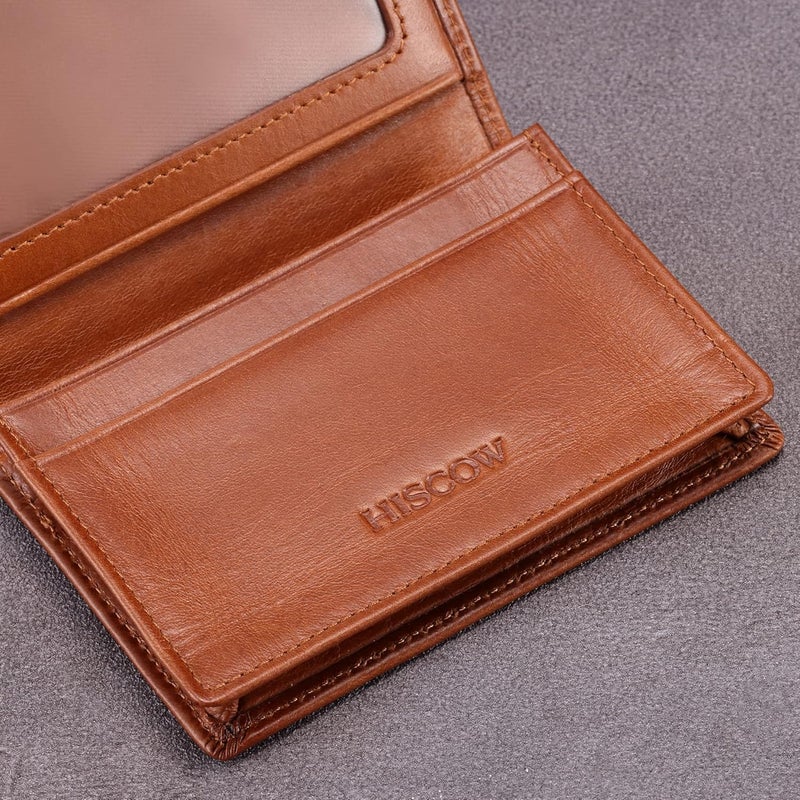 HISCOW Leather Business Card Case Holder for Men & Women, Italian Calfskin - Image 5