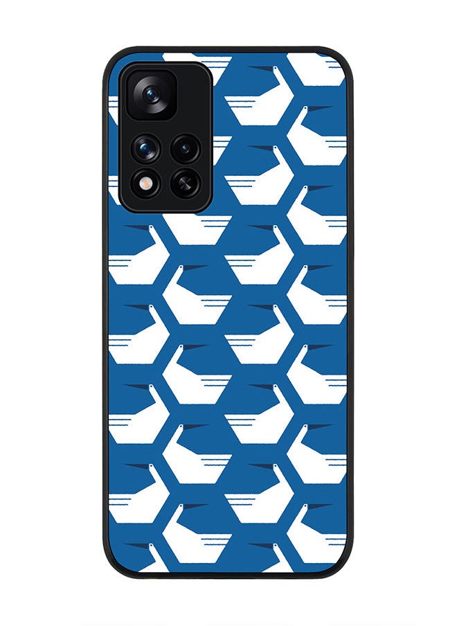 Stylizedd - Rugged Black edge case for Redmi Note 11 Pro Plus 5G Slim fit Soft Case Flexible Rubber Edges Anti Drop TPU Gel Thin Cover - Loose Goose - Image 1
