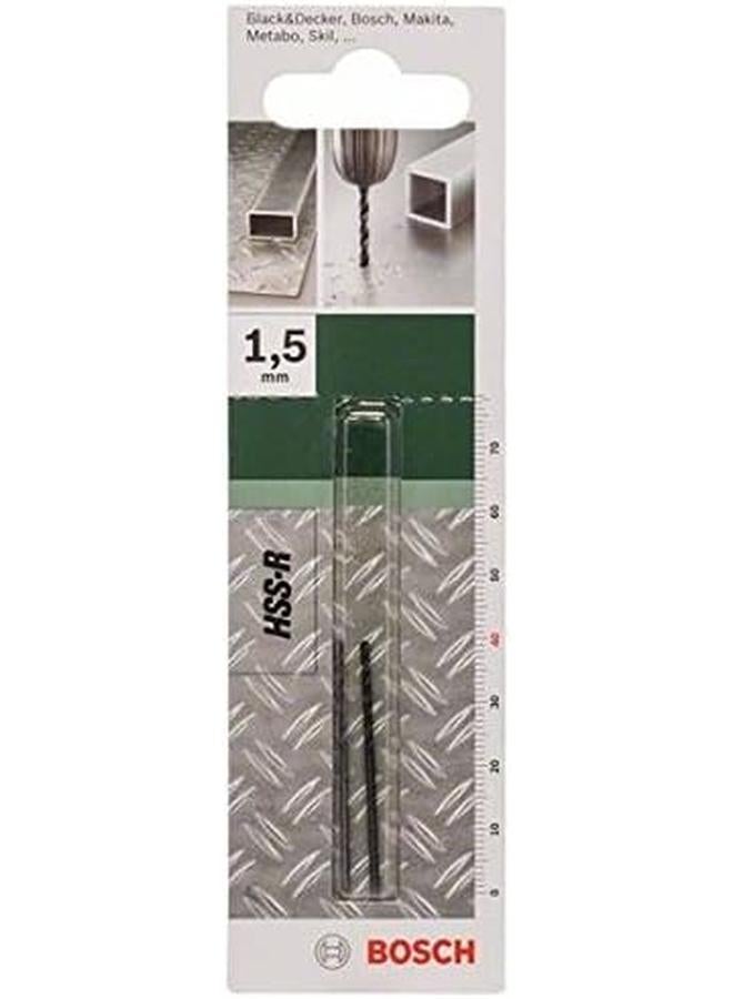 BOSCH Hss R Bit Metal Drill Bit 1.5 Mm Diameter 1 Piece - Image 4