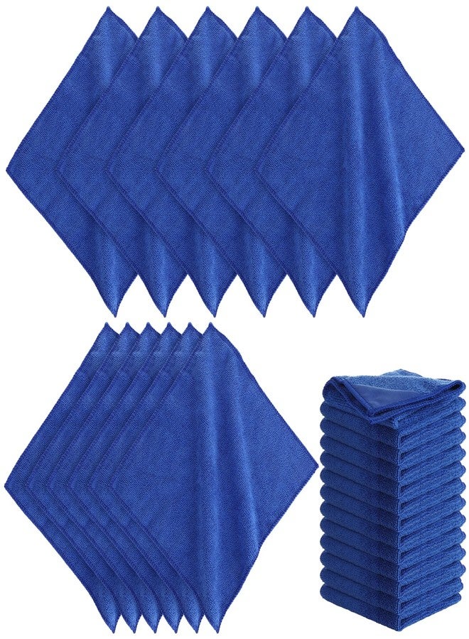 STARVAST 25 Pcs Magnetic Microfiber Cleaning Cloth, Dry Erase Eraser Cleaner, Blue 10 x 10 in Microfiber Dry Erase Cloth Set for Classroom, Office, Home Boards, Reusable Washable Supplies - Image 1