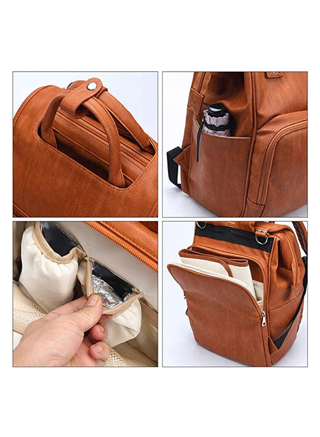 High-quality Material Durable Lightweight and Portable Size Travel Baby Diaper Backpack With Changing Pad - Image 5