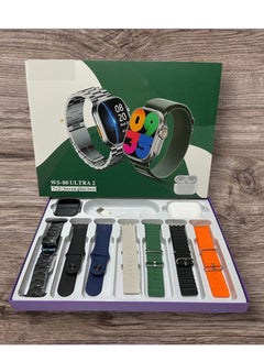 WS85 ULTRA 2 Smart Watch Ultra with 7 Set Strap and Accessorie