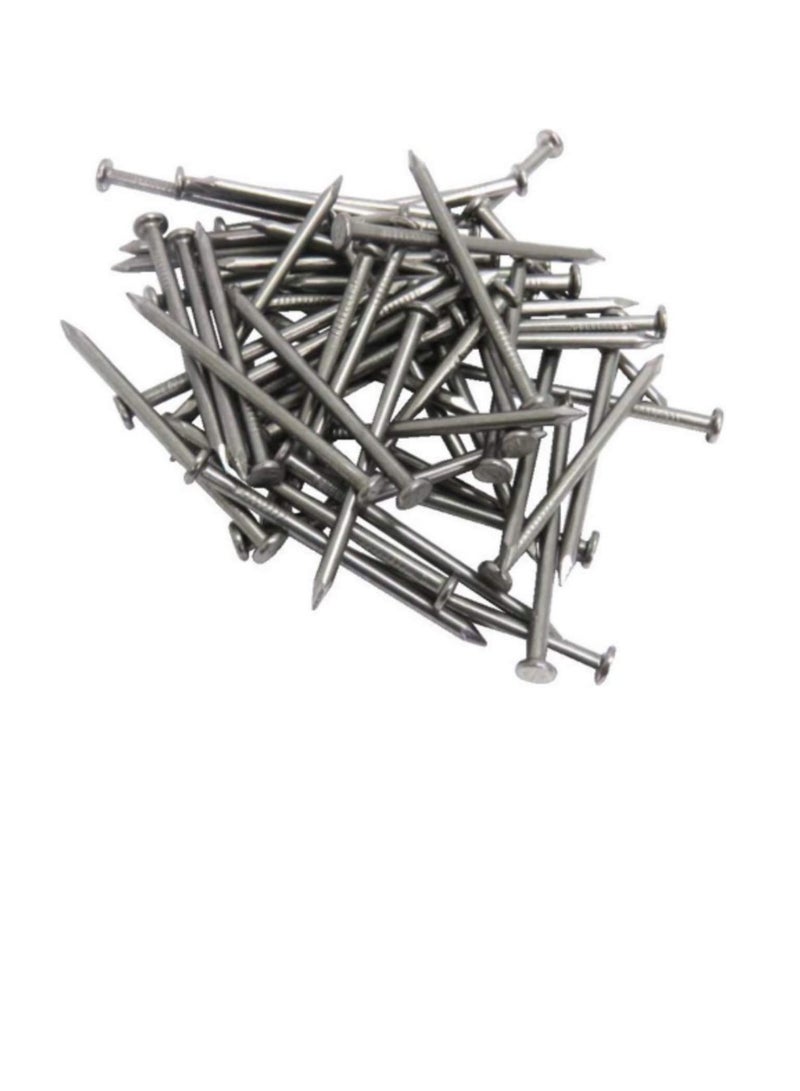 High Strength Round Head Nails For Carpentry Hardware Electrical Etc (50, 1 1/2 inch) - Image 2
