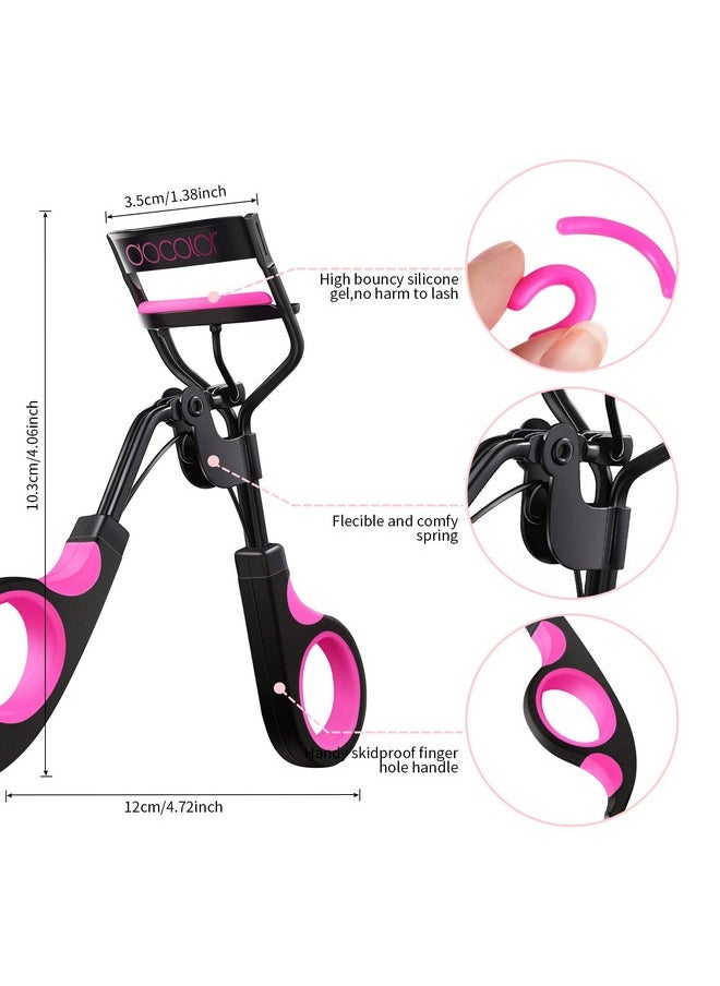 docolor - Eyelash Curler Kitdocolor 4 In 1 Lash Curler Kit With 6 Extra Replacement Refill Pads Eyelash Applicator Makeup Tool - Image 1