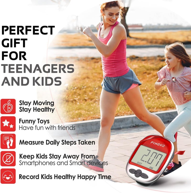 PINGKO Outdoor Multi-Function Portable Sport Pedometer Step/Distance/Calories/Counter - Image 3