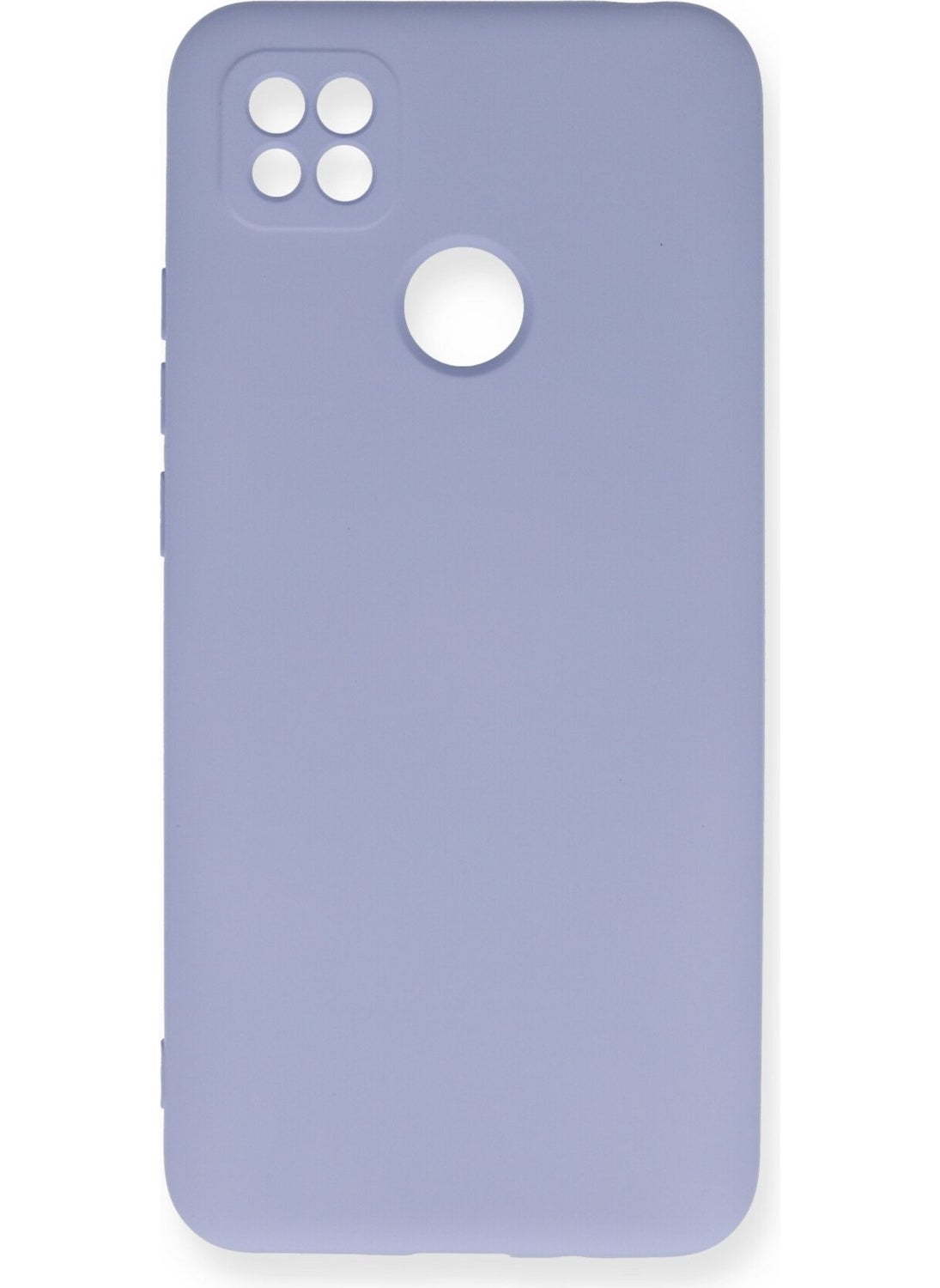 Aqua Aksesuar Xiaomi Redmi 9c Case Launch Velvet Luxury Design Silicone Cover - Lilac  - Image 1