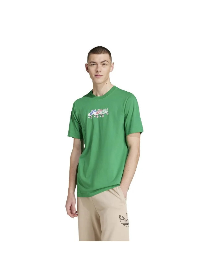 adidas Originals adidas Q12 TS ROLLER Green Originals Men T-SHIRTS
