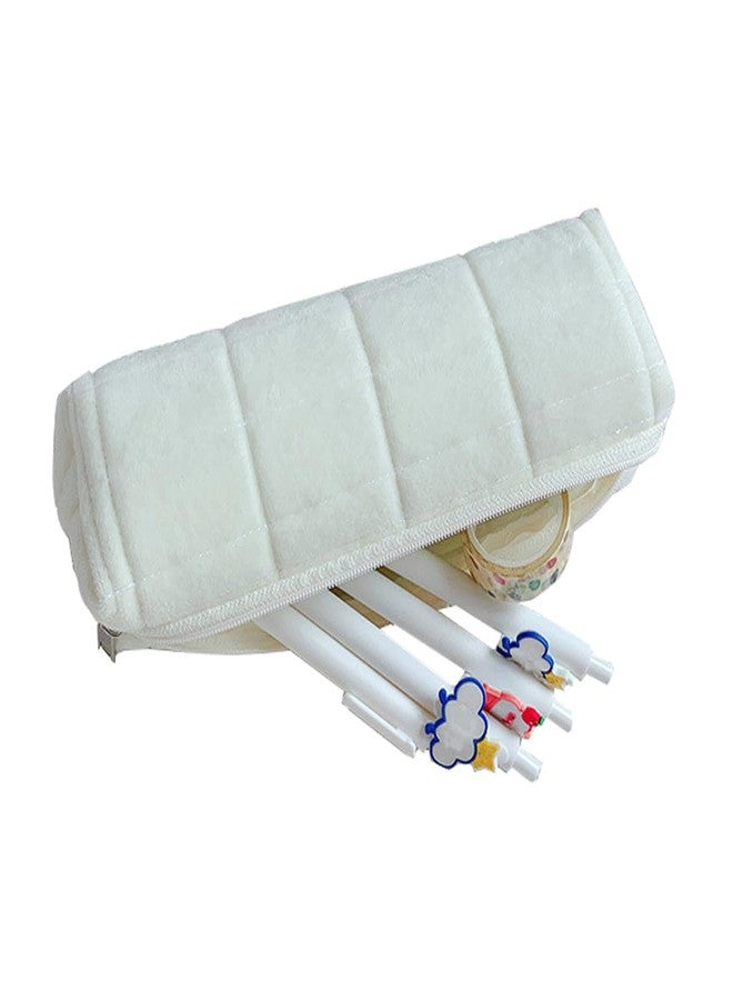 HABUAETY Pencil Case Pouch Pen Case Office Stationery Storage Bag Makeup Cosmetic Bags - Image 1