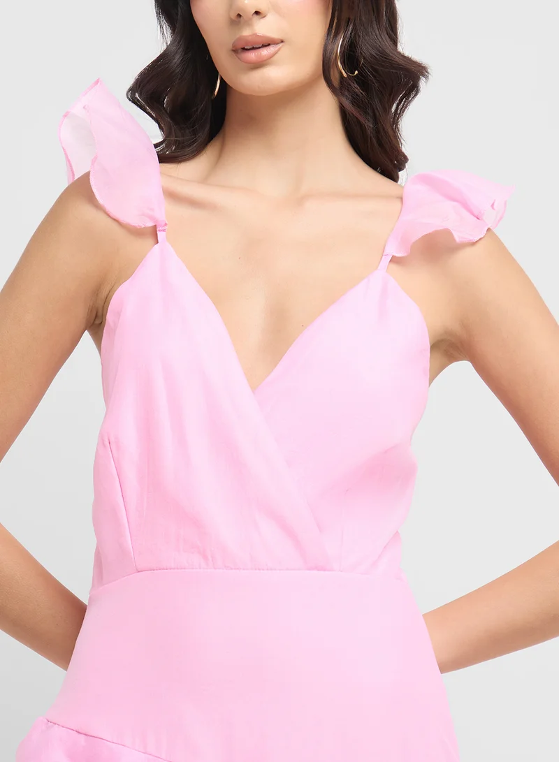 ELLA Ruffled Layered Dress