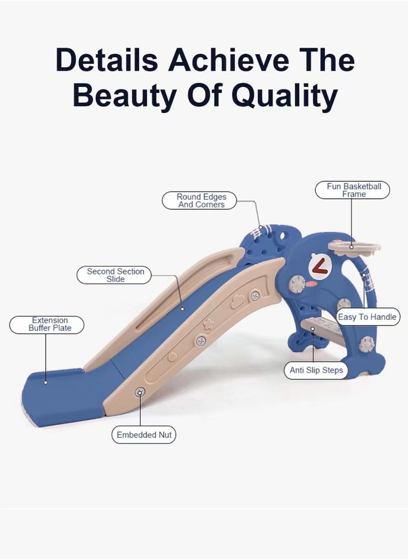 MaBaby Children's Slide, Home Independent Children's Slide Climbing Entertainment Toy Set Easy To Assemble Suitable For Young Children Indoors  - Image 3