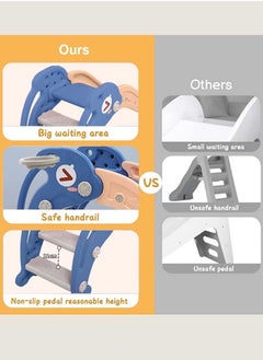 MaBaby Children's Slide, Home Independent Children's Slide Climbing Entertainment Toy Set Easy To Assemble Suitable For Young Children Indoors  - Image 2