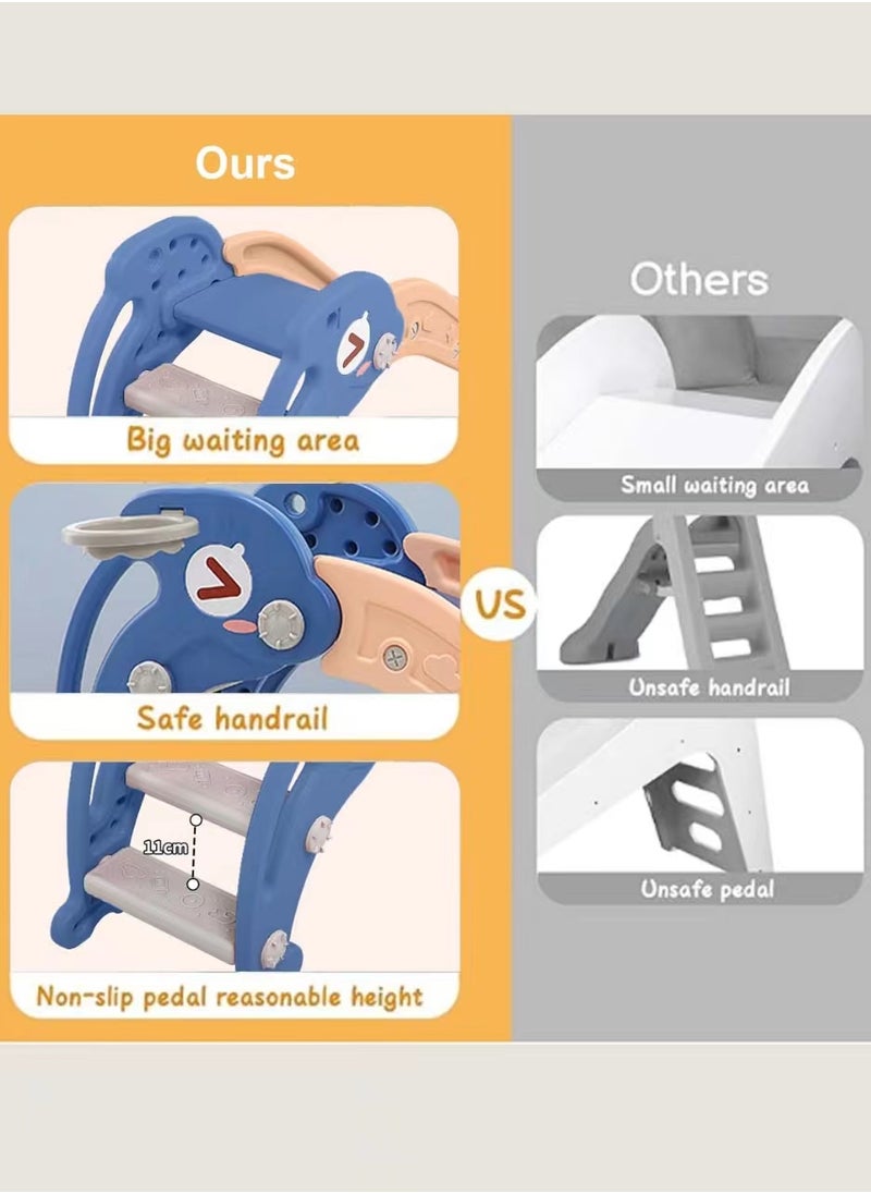 MaBaby Children's Slide, Home Independent Children's Slide Climbing Entertainment Toy Set Easy To Assemble Suitable For Young Children Indoors  - Image 2