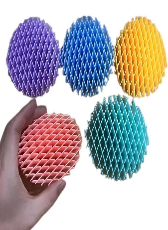 3D CRAFT Expandable Honeycomb Plastic Fidget Morf Worm , Multi-Color Pack of 1, Multicolor,Figure Toy - Image 1