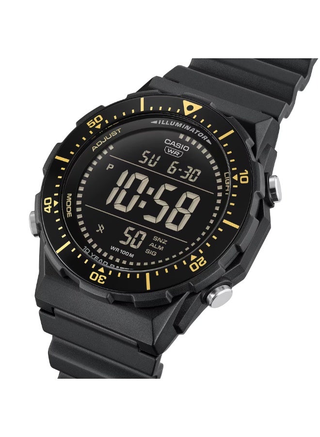 CASIO AE-1700-1BVDF Digital Sports Watch – Black Resin Strap, Large Display, Everyday Outdoor & Active Wear - Image 3