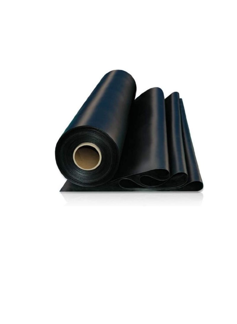 1 Meter Rubber Sheet All Purposes Solid Rubber Smooth Finish Perfect for Weather Stripping Gaskets Sealing And DIY Projects 2 MM  - Image 1
