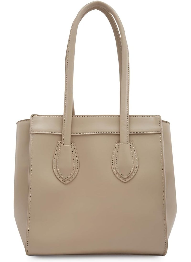 CAPRESE Georgia Satchel M Beige - Image 3