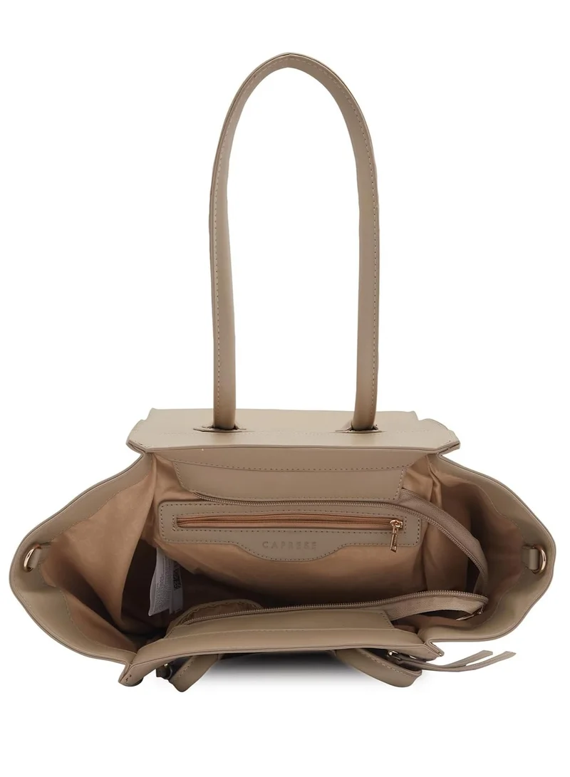 CAPRESE Georgia Satchel M Beige