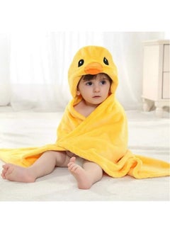 Baby'S Fleece Bath Towel Hooded Wrapper, Yellow, Pink- Pack Of 2 - pzsku/ZC5E6579E8182FDF3206FZ/45/_/1735566751/f3df9281-0a13-4b40-9419-8e5dbc689d07