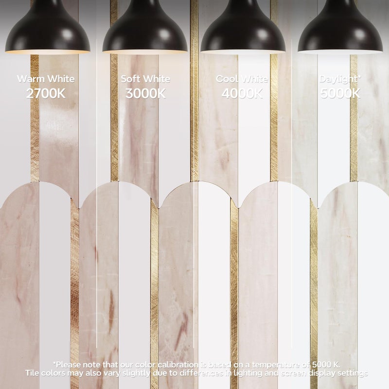 Vamos Tile Peel and Stick Backsplash Seamless Tile for Kitchen and Bathroom,White and Glossy Wooden Marble PVC Mixed Light Gold Self Adhesive Fish Scale Metal Mosaic Tiles (10 Sheets) - Image 4