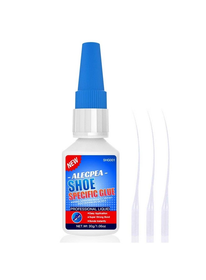 ALECPEA 30G Shoe Glue - Ultimate Strength Adhesive For For Soles Boots Sneakers Heels Hiking Shoes Leather Handbags - Quick Set In 15 Seconds - Image 1
