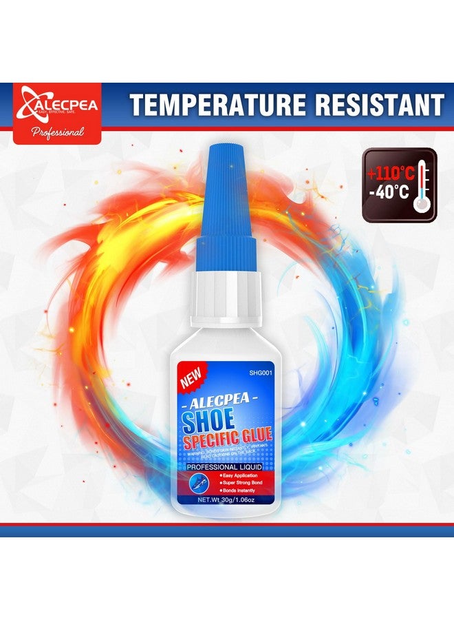 ALECPEA 30G Shoe Glue - Ultimate Strength Adhesive For For Soles Boots Sneakers Heels Hiking Shoes Leather Handbags - Quick Set In 15 Seconds - Image 3