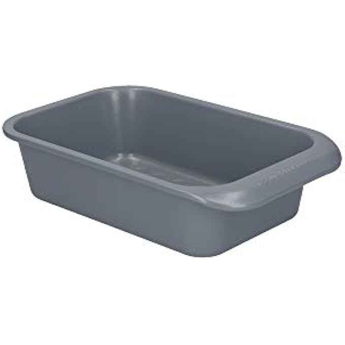 MASTERCLASS Smart Ceramic Loaf Tin with Robust Non Stick Coating Carbon Steel Stackable 2lb Bread Pan 23 x 15cm - Image 3