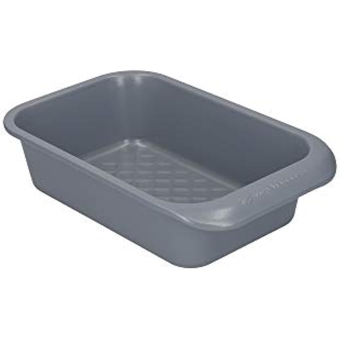 MASTERCLASS Smart Ceramic Loaf Tin with Robust Non Stick Coating Carbon Steel Stackable 2lb Bread Pan 23 x 15cm - Image 2