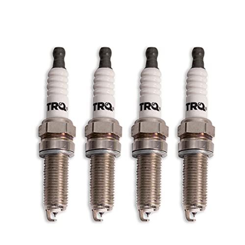 TRQ Spark Plug Set Fits Cadillac Chevrolet Ford GMC Jaguar Land Rover Lincoln - Image 2