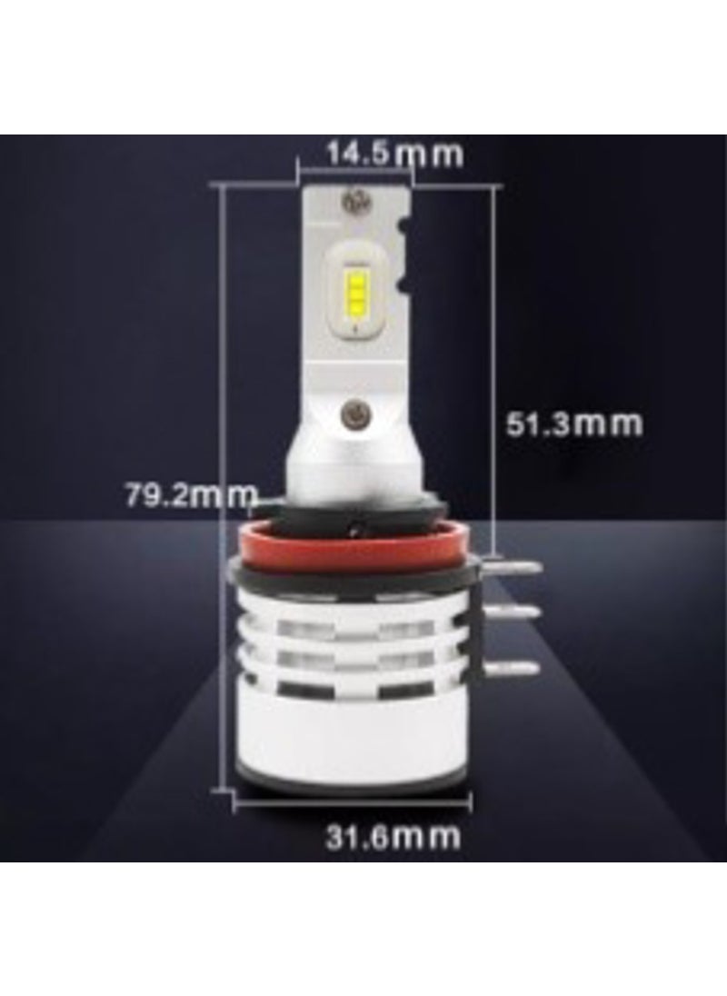 GT Nano Executive Mini H15 LED Xenon 55W 18,000 Lumen