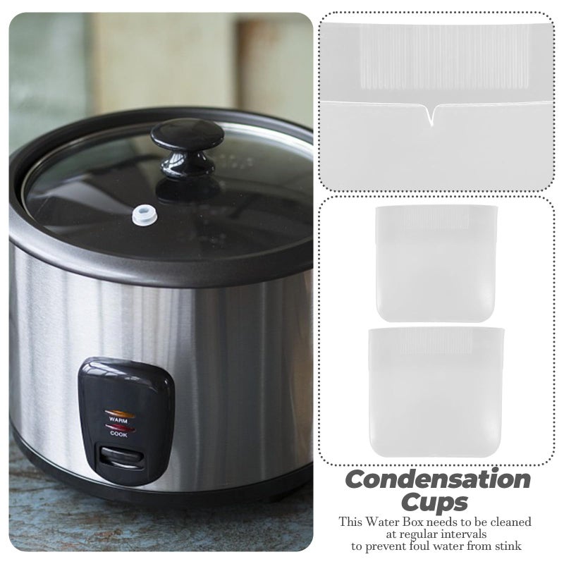 10Pcs Universal Rice Cooker Condensation Cups Replacement Set Steam Collector Boxes - Image 4
