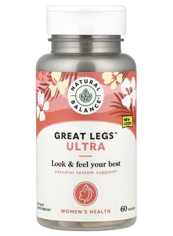 Natural Balance صحة المرأة أرجل رائعة™ ألترا 60 كبسولة نباتية