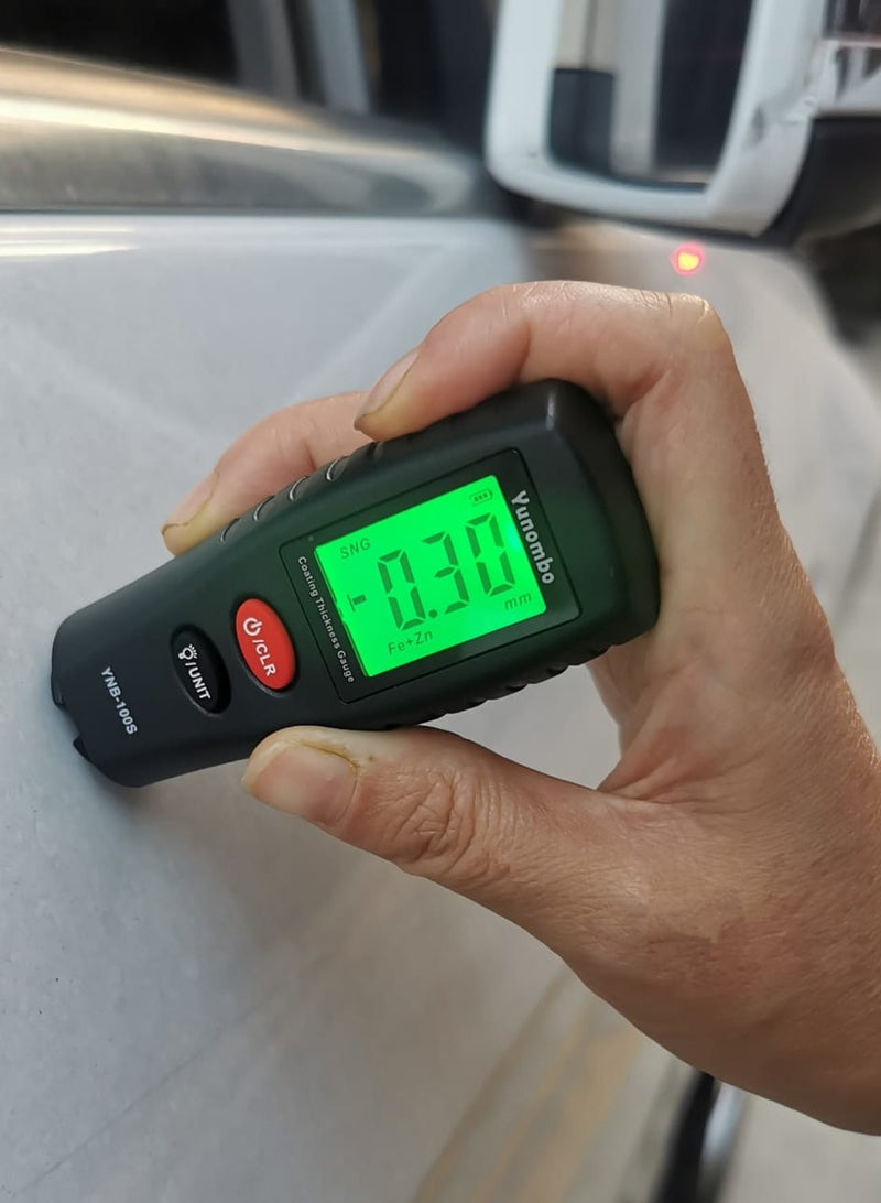 يونومبو جهاز اختبار سمك الطلاء وفحص طلاء السيارة مديل YNB-100S لقياس سمك الطلاء للكشف عن الطلاء و السمكرة ادوات فحص السيارات - Image 3
