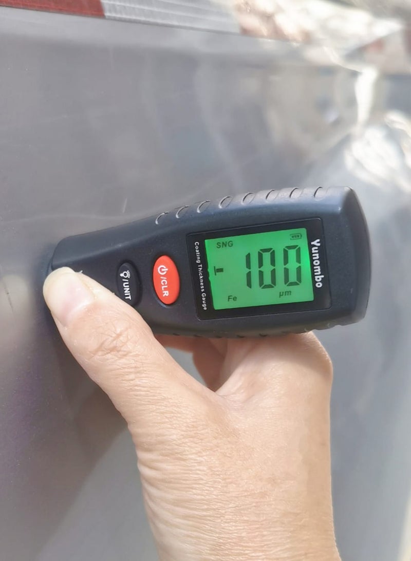 يونومبو جهاز اختبار سمك الطلاء وفحص طلاء السيارة مديل YNB-100S لقياس سمك الطلاء للكشف عن الطلاء و السمكرة ادوات فحص السيارات - Image 4