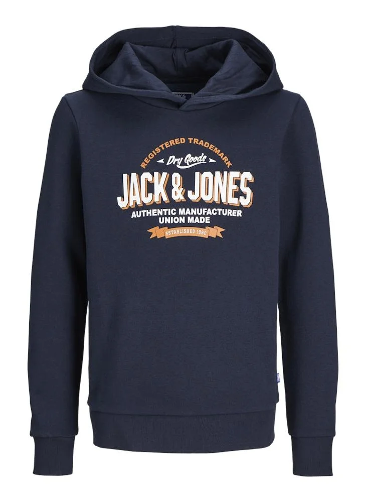 Jack & Jones Junior Kids Slogan Hoodie