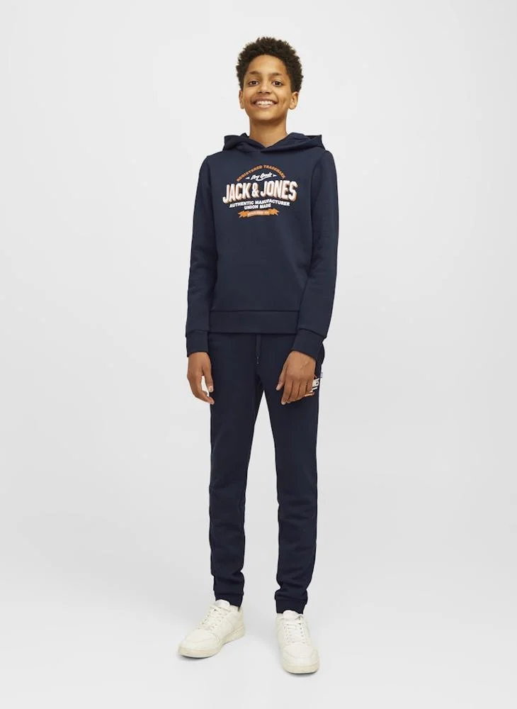 Jack & Jones Junior Kids Slogan Hoodie