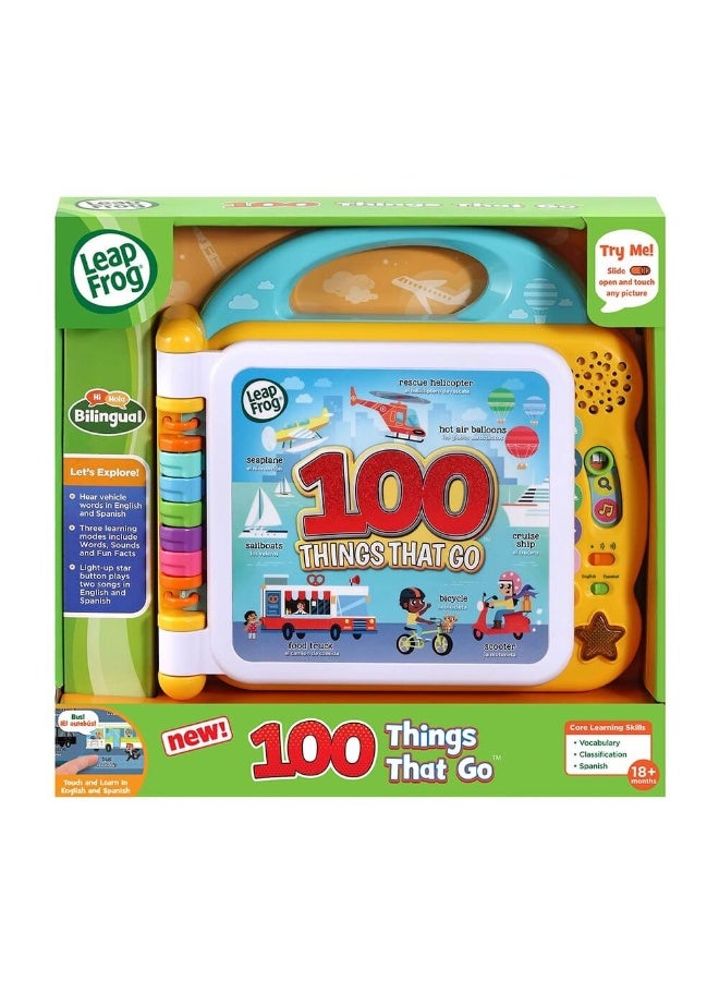 LeapFrog 100 Things That Go Interactive Activity Book - Image 2