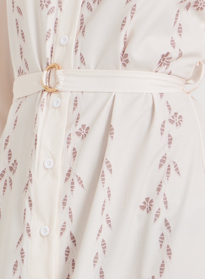 Take Two Floral Belted Dress  - Image 4