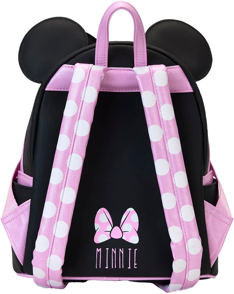 Loungefly Disney Minnie Floral Rock The Dots Mini Backpack - Image 4