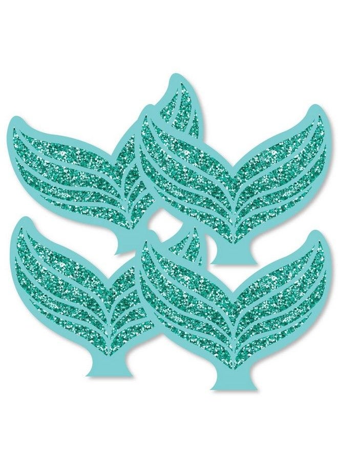 Big Dot of Happiness Let Be Mermaids Tail Decorations Diy Baby Shower Or Birthday Party Essentials Set Of 20  - Image 2