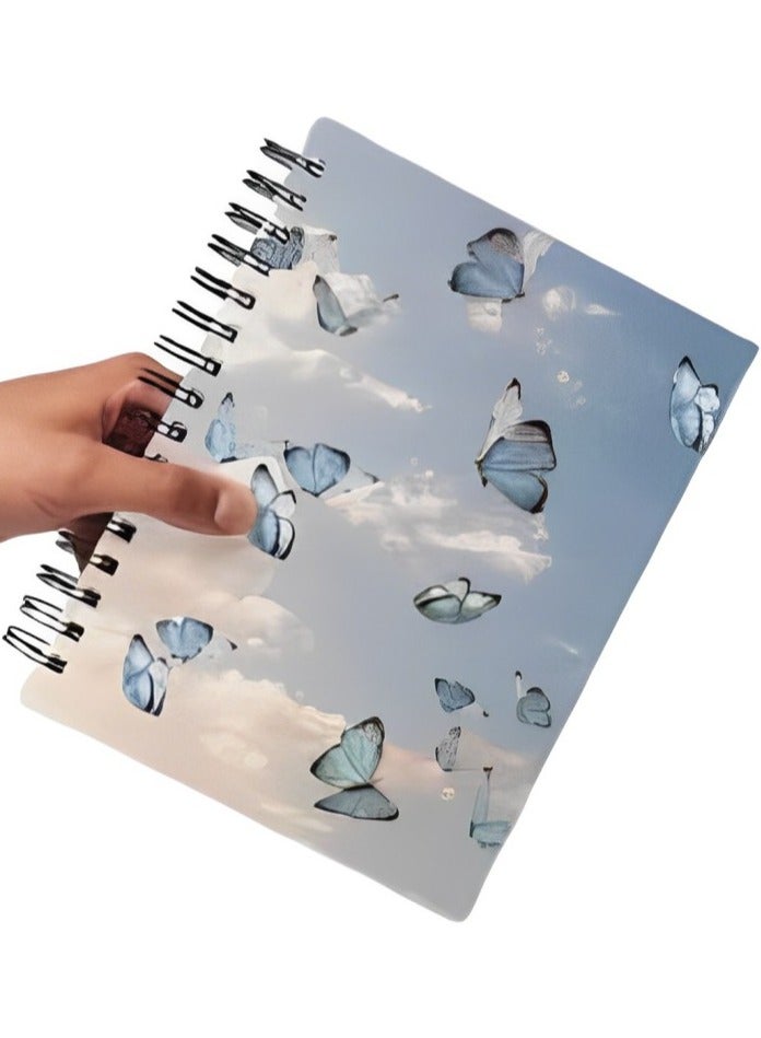 Taccuino Spiral Bound A5 Notebooks - Ruled Pages, 80 Sheets  - Image 2