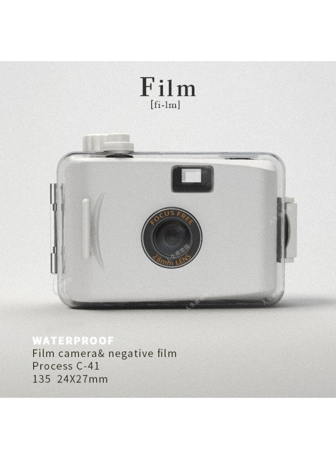 Birthday Gift Girl's Non-Pariot Camera Film Fool Retro Film Children's Entry-Level Tanabata Valentine's Day-Color:Film--star Ring Journey_limited Edition-package 1 Gift Box (with 12 Movie Film)  - Image 2