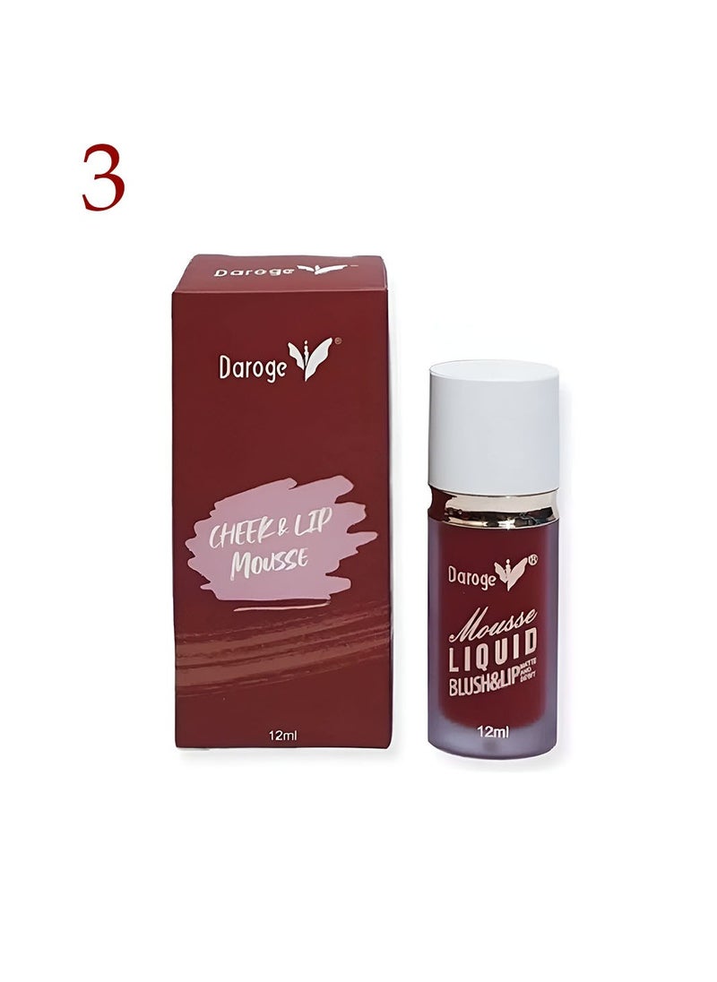 Liquid Color Bloom Blush Long-lasting Up to 12 Hours Matte Finish Red