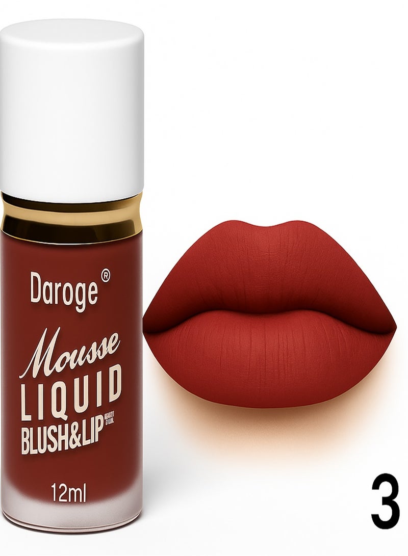 داروجي بلاشر سائل كلر بوم ثابت يدوم طويلاً حتى 12 ساعة احمر - Image 2