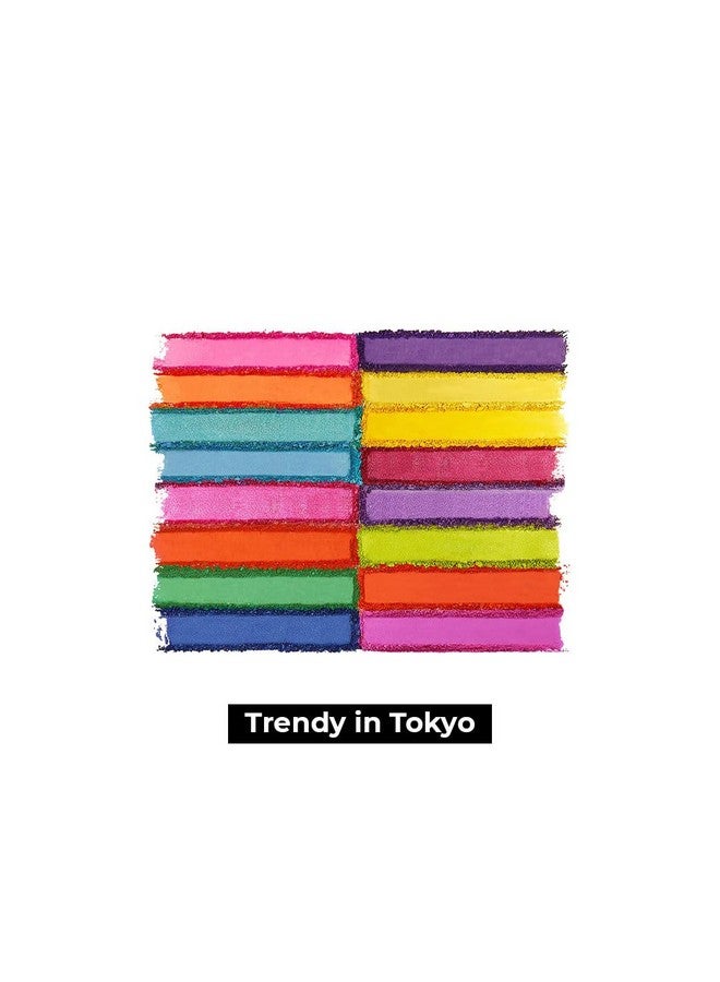 بي إتش كوزماتكس بي إتش كوزماتيكس، لوحة ظلال عيون من 16 لونًا، بودرة مضغوطة، عصرية في طوكيو، 4.2 أونصة - Image 3